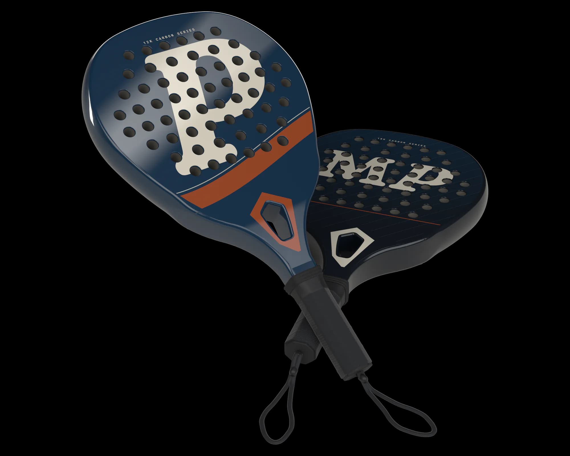 MerchPadel carbon padelracket met eigen ontwerp